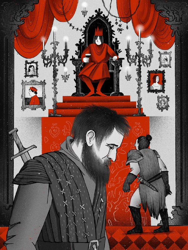 Иллюстрация к "Макбет" Уильям Шекспир