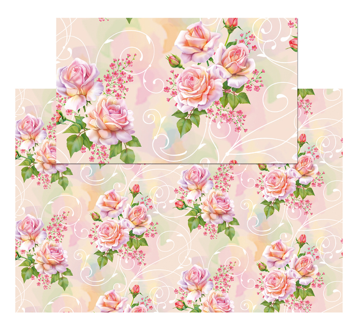 Розы. Бесшовный паттерн