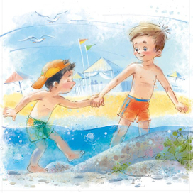 ...погладить пяткой спину кита