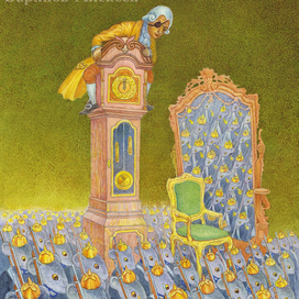 Иллюстрация к сказке Гофмана "Щелкунчик "