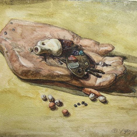 Рука от куклы 