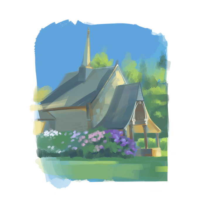 Маленький сад