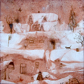 Апрельский снегопад (вот дворникам невезуха...)