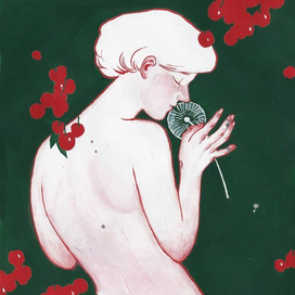 Спелая  черешня