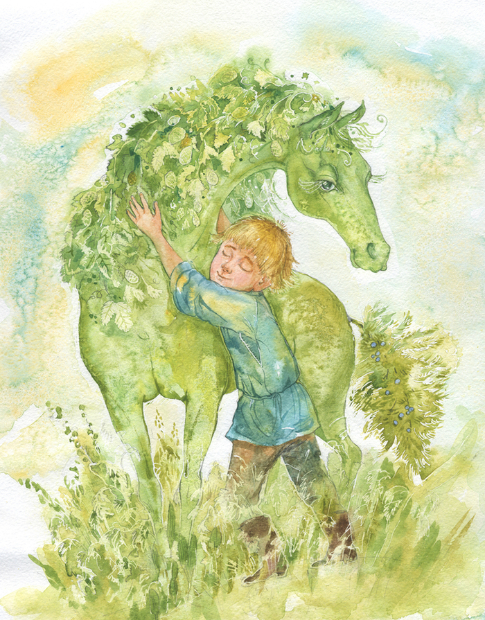 "Зеленая лошадь" Ю. Коваль