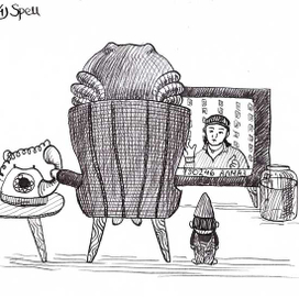 Inktober 2018, 4 тема - чары