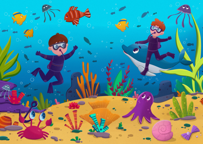 Подводные приключения 