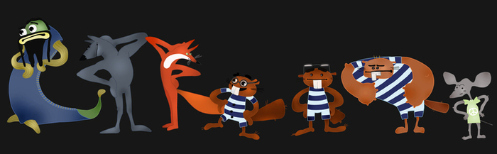 персонажи для сериала про сома