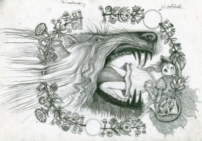 This is my Little Red Riding Hood. 