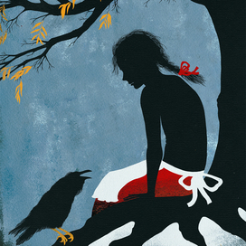  Иллюстрация - 11 к сказке Х.К. Андерсена "Снежная королева"