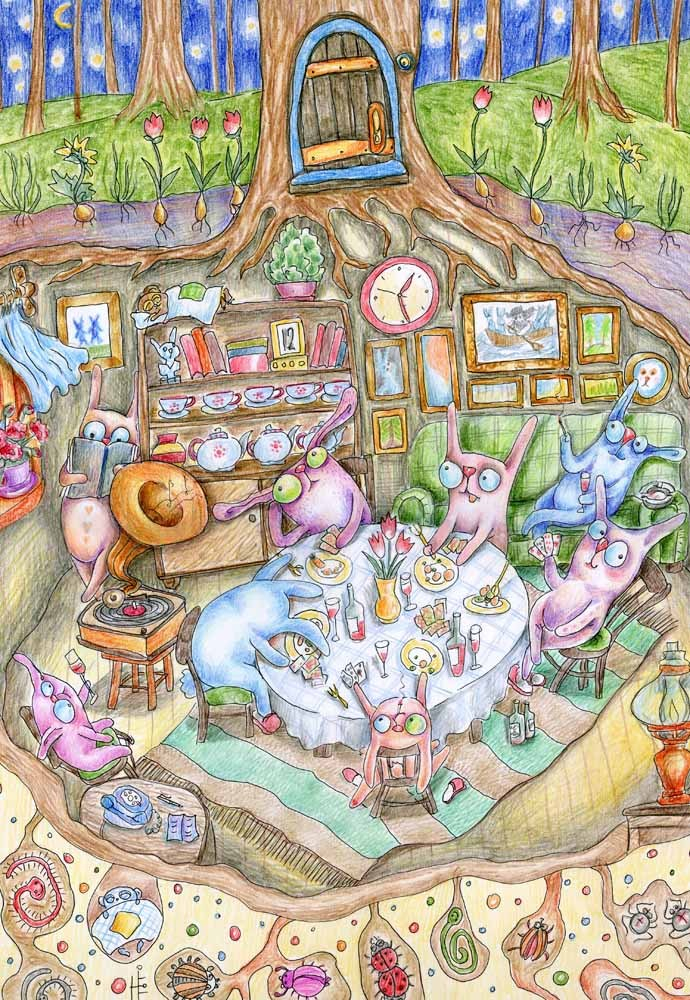 весна друзей не отпускает до поздна))