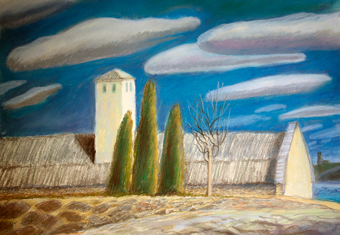 Балатон. Полуостров Тихань. Весна