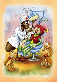 из жизни букашек-стомотология