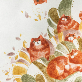 Царство рыжих котов