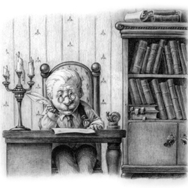 В библиотеке