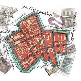 Иллюстрация для журнала GQ (Москва)