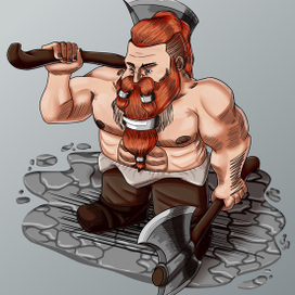 Дворф-Варвар 