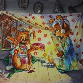 ночной ужин