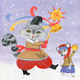 новогодние открытки