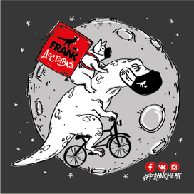 иллюстрации для рекламы доставки ресторана