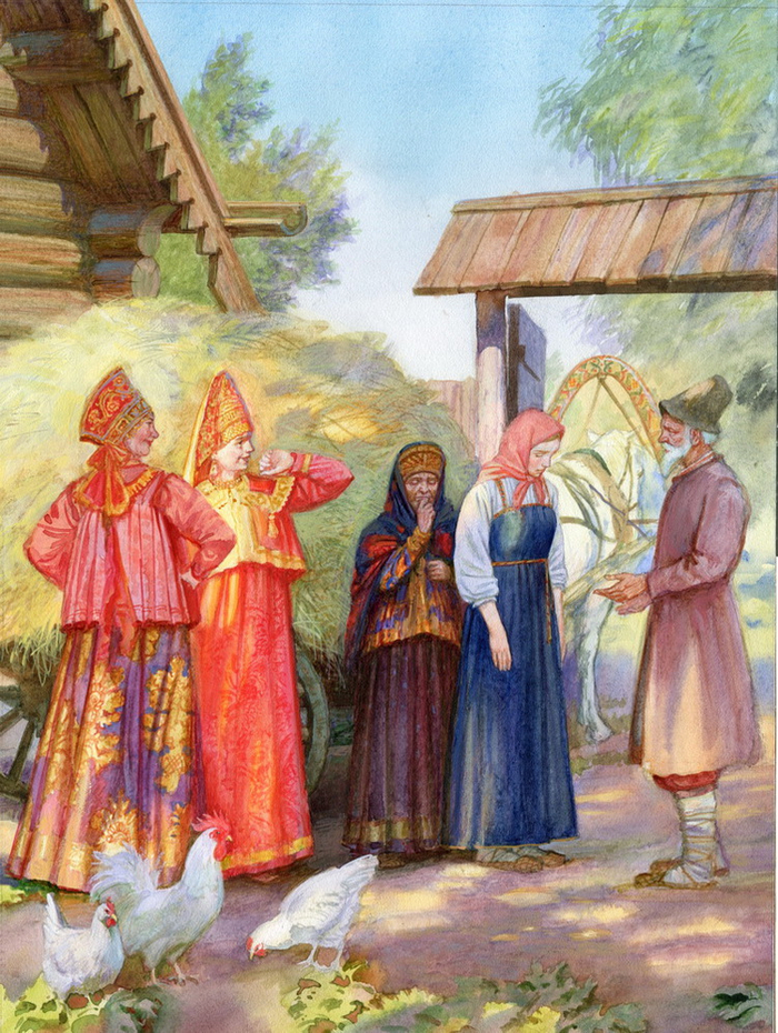 Серебряное блюдечко и наливное яблочко