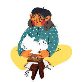 Котик согреет