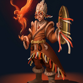 Боевой огненный шаман