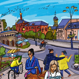 Хороший денёк на Неглинной 