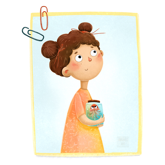 Девочка и медузка