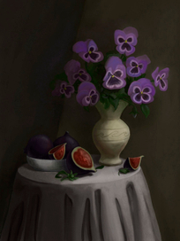 Натюрморт с цветами