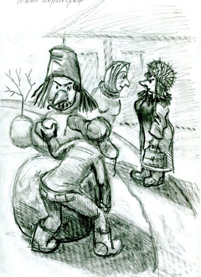 Зима в деревне. Юный порнограф.