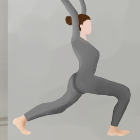 первый раз в такой технике