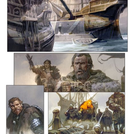 ст.3. Комикс "Предел" для игры Ash of Gods