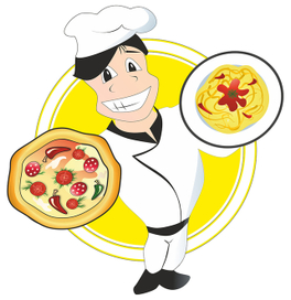 Логотип (иллюстрация) повар