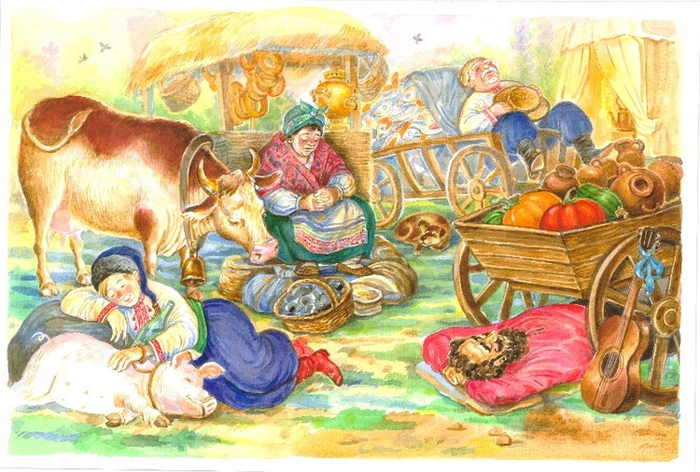 Ярмарка. Гоголь Н.В. "Пропавшая грамота"