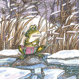 Николай Мишутин "Про лягушку хохотушку"