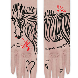 Зебра. Конкурс дизайна вышивки.