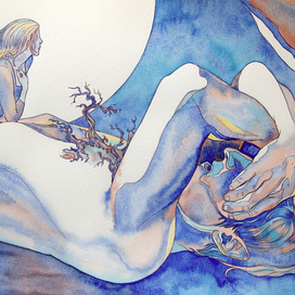 Тролль, притворяющийся камнем (подглядывающий тролль)