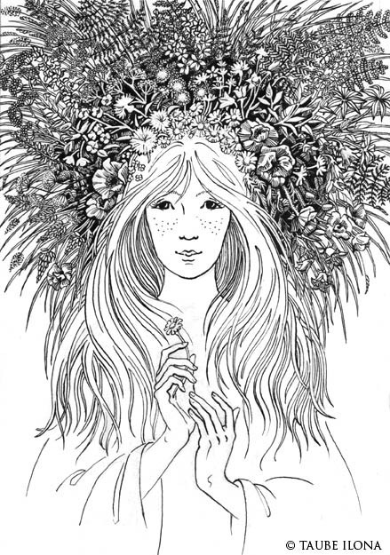 Иллюстрация к стихотворению "Грёза лета"