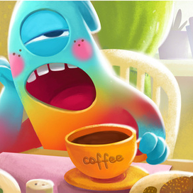 Настольная игра "Няшка". Карта "УТРО"