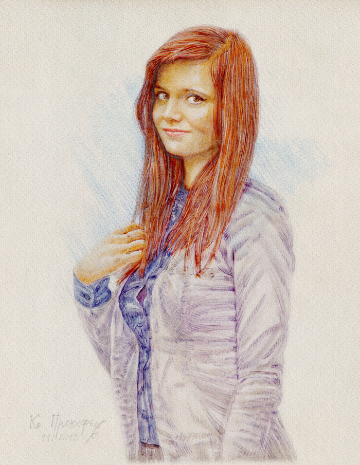 Оксана. Портрет