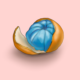 Синий апельсин