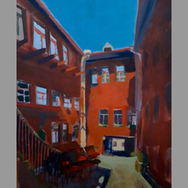 Красный дворик 