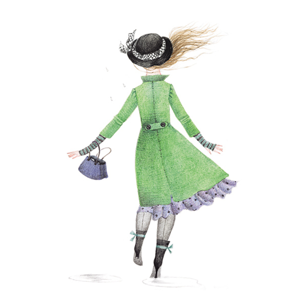 Иллюстрация к поэтическому сборнику Кристины Россетти "Sing song"