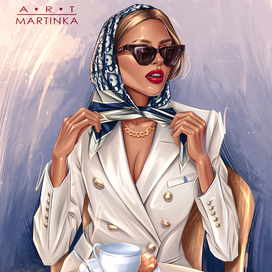 Дама за завтраком