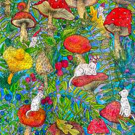 Грибные коты