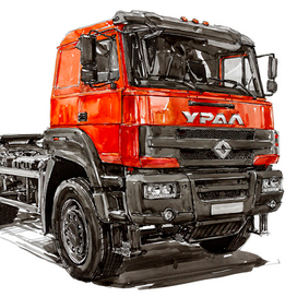 седельный тягач Урал-С35410 '2021