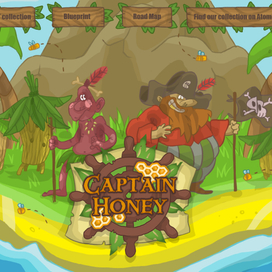 Дизайн игрового пиратского сайта