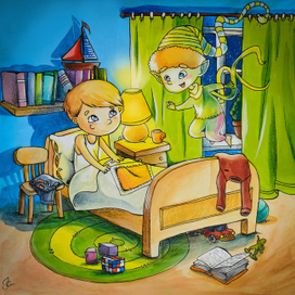 Для книги со сказками Маши Тихоновой