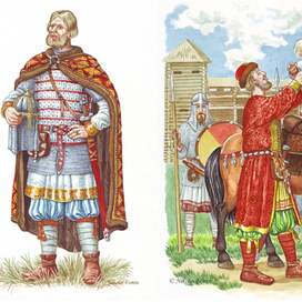 Князь. Обряд посажения княжича на коня.